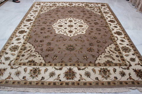 Jaipur Grey Hand Knotted 80 X 100 Area Rug 905-140039 Image 7