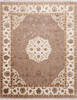 Jaipur Grey Hand Knotted 80 X 100  Area Rug 905-140039 Thumb 0