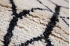 Moroccan White Hand Knotted 41 X 63 Area Rug 700-140040 Thumb 4