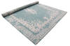 Kerman Blue Hand Knotted 80 X 100  Area Rug 902-140043 Thumb 2