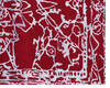 Modern-Contemporary Red Hand Knotted 80 X 100 Area Rug 902-140044 Thumb 1