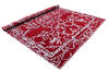 Modern-Contemporary Red Hand Knotted 80 X 100 Area Rug 902-140044 Thumb 2