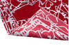 Modern-Contemporary Red Hand Knotted 80 X 100 Area Rug 902-140044 Thumb 3
