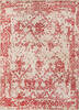 Modern-Contemporary Red Hand Knotted 86 X 116  Area Rug 902-140047 Thumb 0