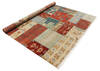 Modern-Contemporary Multicolor Hand Knotted 80 X 100  Area Rug 902-140049 Thumb 2