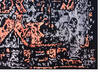 Modern-Contemporary Black Hand Knotted 90 X 120 Area Rug 902-140050 Thumb 1