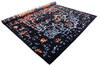 Modern-Contemporary Black Hand Knotted 90 X 120 Area Rug 902-140050 Thumb 2