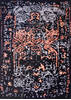 Modern-Contemporary Black Hand Knotted 90 X 120 Area Rug 902-140050 Thumb 0