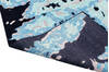Modern-Contemporary Blue Hand Knotted 80 X 100 Area Rug 902-140052 Thumb 3