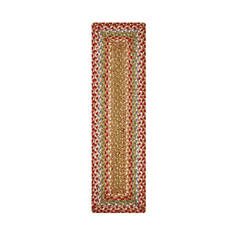 Homespice Jute Braided Accessories Multicolor Rectangle 1x2 ft Jute Carpet 140079