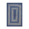 Homespice Wool Braided Rug Blue 30 X 50 Area Rug 812209 816-140101 Thumb 0