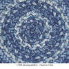 Homespice Jute Braided Accessories Blue Round 08 X 08 Area Rug 593689 816-140132 Thumb 1