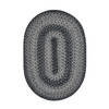 Homespice Jute Braided Accessories Grey Oval 11 X 17 Area Rug 594839 816-140144 Thumb 0