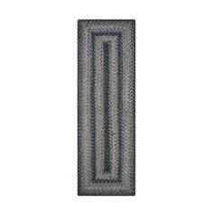 Homespice Jute Braided Accessories Grey Rectangle 1x2 ft Jute Carpet 140149