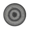 Homespice Jute Braided Accessories Grey Round 13 X 13 Area Rug 592835 816-140150 Thumb 0