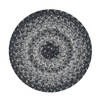 Homespice Jute Braided Accessories Grey Round 08 X 08 Area Rug 593832 816-140151 Thumb 0
