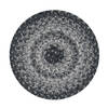 Homespice Jute Braided Accessories Grey Round 08 X 08 Area Rug 593832 816-140151 Thumb 0