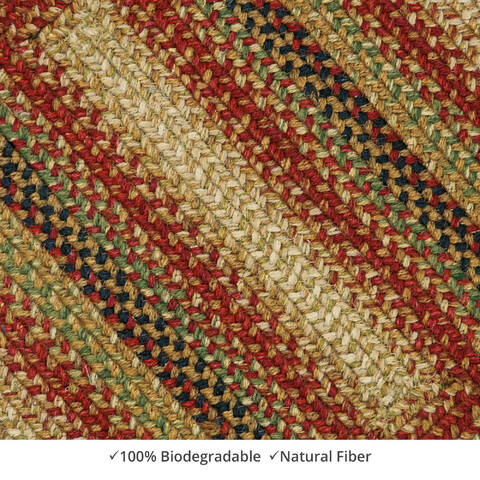 Homespice Jute Braided Accessories Brown 011 X 30 Area Rug 572806 816-140159 Image 1