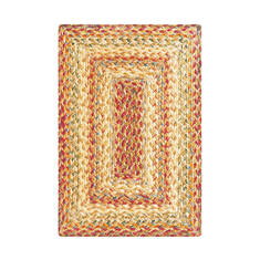 Homespice Jute Braided Accessories Beige 1'1" X 1'7" Area Rug 595072 816-140167