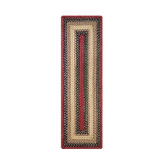 Homespice Jute Braided Accessories Multicolor Rectangle 1x2 ft Jute Carpet 140185