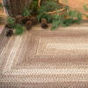 Homespice Wool Braided Rug Brown Oval 30 X 50 Area Rug 802217 816-140194 Thumb 1