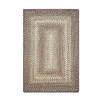 Homespice Wool Braided Rug Brown 30 X 50 Area Rug 812216 816-140195 Thumb 0