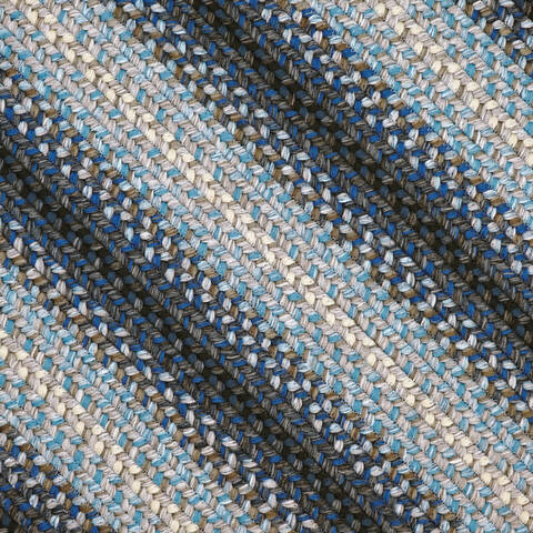 Homespice Ultra Durable Braided Slims Blue 18 X 26 Area Rug 341792 816-140202 Image 2