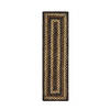 Homespice Jute Braided Accessories Black 08 X 24 Area Rug 597212 816-140214 Thumb 0