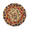 Homespice Jute Braided Accessories Multicolor Round 04 X 07 Area Rug 590091 816-140216 Thumb 0