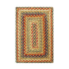 Homespice Jute Braided Accessories Multicolor Rectangle 1x2 ft Jute Carpet 140218