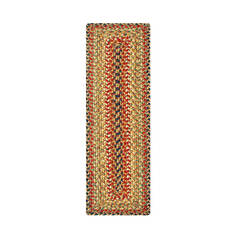 Homespice Jute Braided Accessories Multicolor Rectangle 1x2 ft Jute Carpet 140222