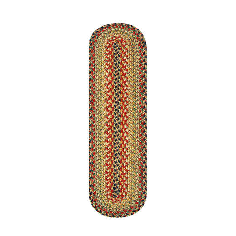 Homespice Jute Braided Accessories Multicolor Oval 08 X 24 Area Rug 596093 816-140225 Image 0