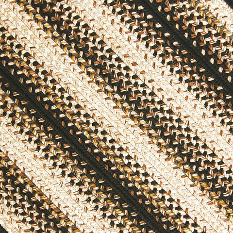 Homespice Ultra Durable Braided Slims Black 18 X 26 Area Rug 341716 816-140235 Image 2