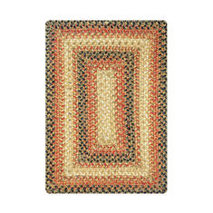 Homespice Jute Braided Accessories Beige 1'1" X 1'7" Area Rug 595041 816-140268