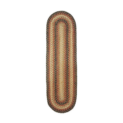 Homespice Jute Braided Accessories Beige Oval 08 X 24 Area Rug 596048R 816-140269 Image 0