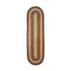 Homespice Jute Braided Accessories Beige Oval 08 X 24 Area Rug 596048R 816-140269 Thumb 0