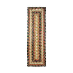Homespice Jute Braided Accessories Beige Rectangle 1x2 ft Jute Carpet 140270