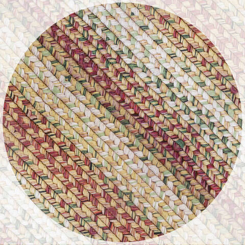 Homespice Ultra Durable Braided Rug Beige Runner 26 X 60 Area Rug 307095 816-140297 Image 2