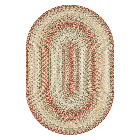 Homespice Ultra Durable Braided Rug Beige Runner 26 X 60 Area Rug 307095 816-140297 Image 0