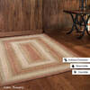 Homespice Ultra Durable Braided Rug Beige Runner 26 X 60 Area Rug 307095 816-140297 Thumb 1