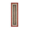 Homespice Jute Braided Accessories Red 08 X 24 Area Rug 597717R 816-140343 Thumb 0
