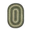 Homespice Jute Braided Accessories Green Oval 11 X 17 Area Rug 594747 816-140368 Thumb 0