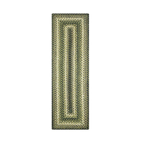 Homespice Jute Braided Accessories Green 011 X 30 Area Rug 572745 816-140373 Image 0