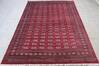 Bokhara Red Hand Knotted 83 X 112  Area Rug 700-140394 Thumb 1