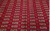 Bokhara Red Hand Knotted 82 X 111  Area Rug 700-140395 Thumb 5