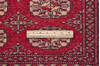 Bokhara Red Hand Knotted 82 X 111  Area Rug 700-140395 Thumb 8