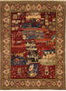 Jaipur Red Hand Knotted 90 X 120 Area Rug 905-140398 Thumb 0