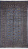 Bokhara Blue Hand Knotted 411 X 84  Area Rug 700-140404 Thumb 0