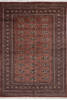 Bokhara Brown Hand Knotted 59 X 80  Area Rug 700-140406 Thumb 0