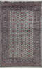 Bokhara Grey Hand Knotted 40 X 63  Area Rug 700-140416 Thumb 0